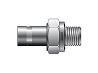 A-LOK Metric Tube BSPP Tube End Male Adapter - M MA R